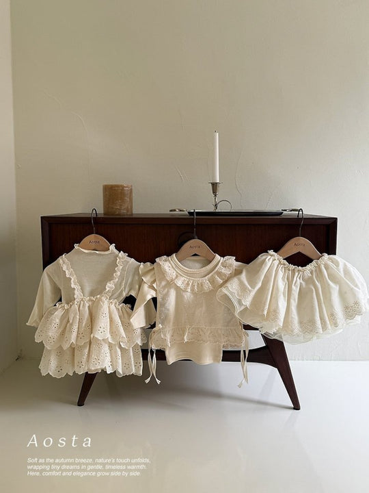[AOSTA]Lace Skirt