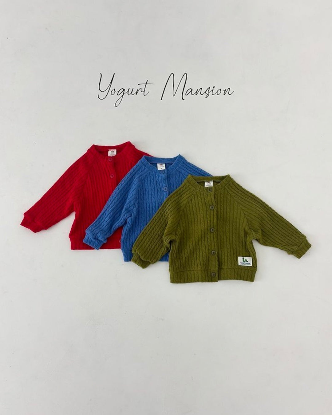 [yogurt mansion]crayon cardigan