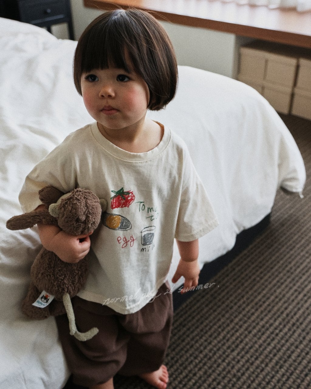[NORMAL PLAY]egg short sleeve T