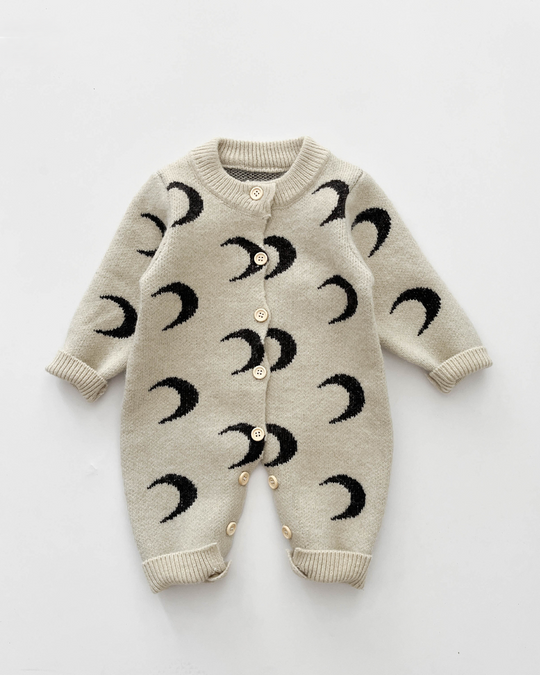 MOONニットロンパース