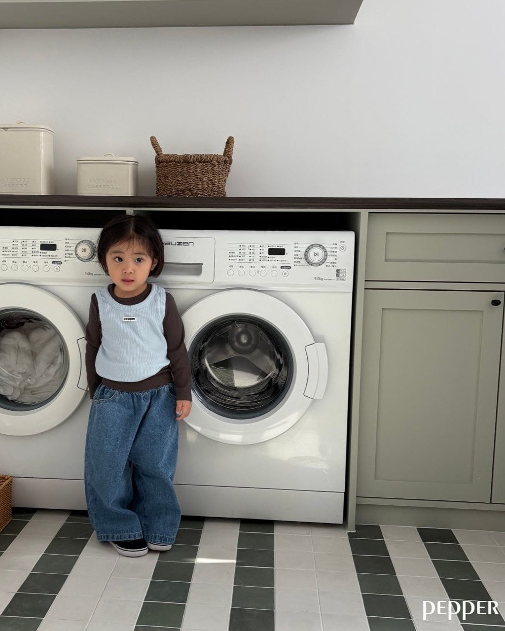 [pepper]bom bom tank-top