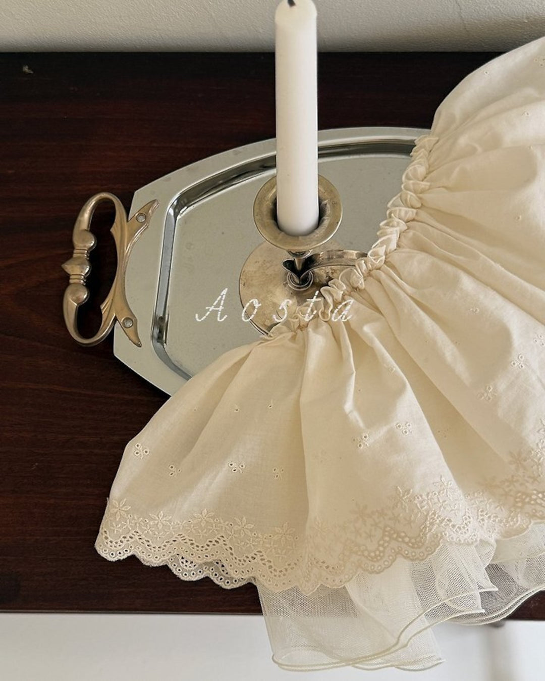 [AOSTA]Lace Skirt