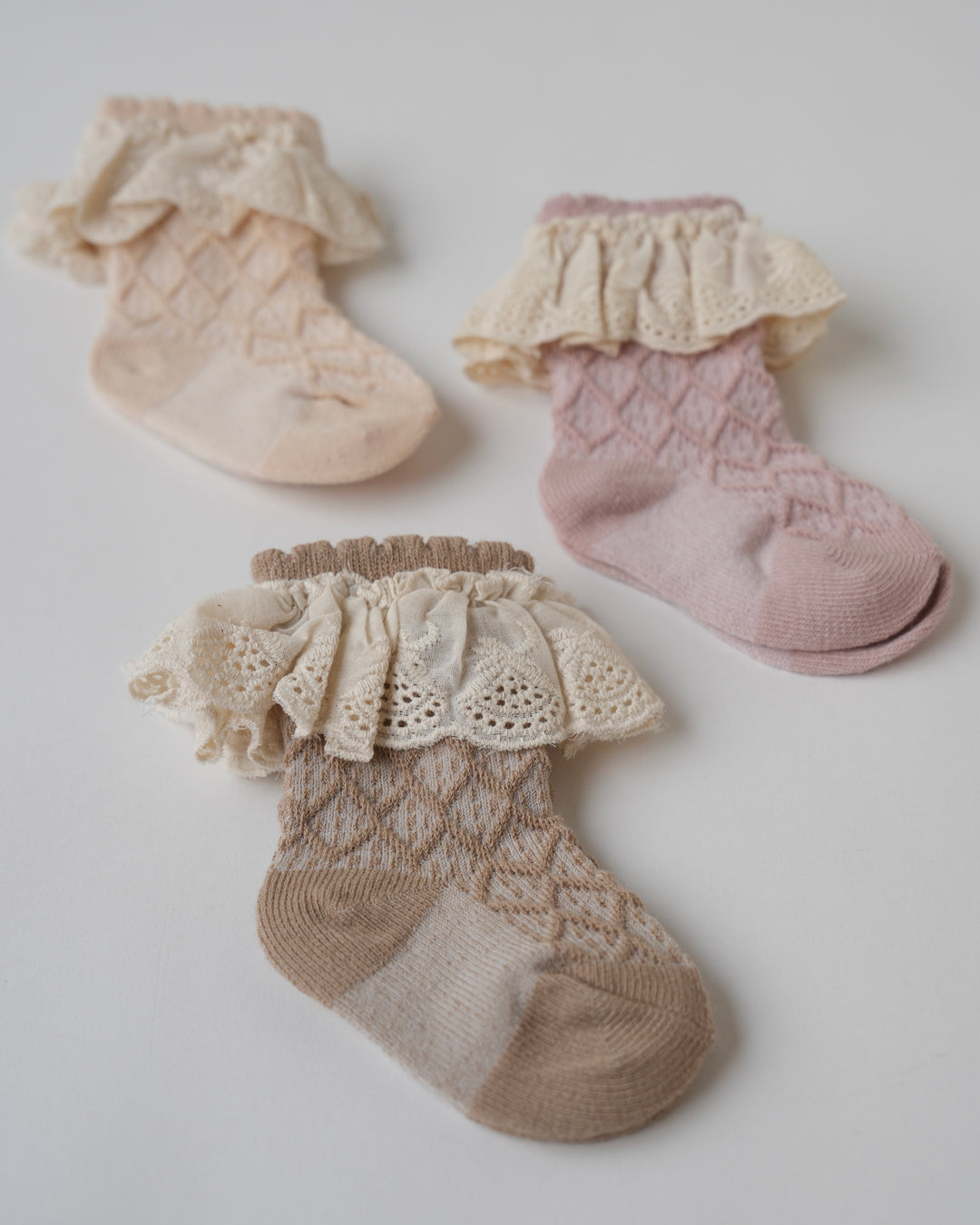 ヘアバンド付きソックス