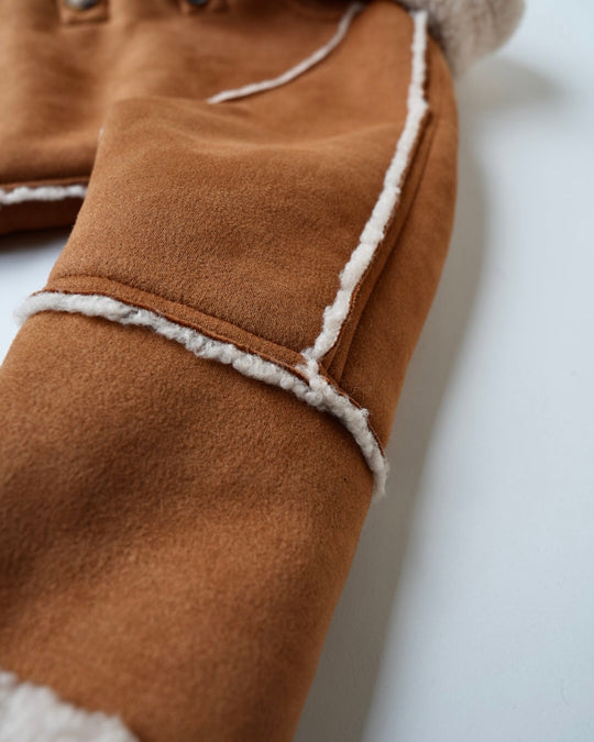 ムートンボアフーディジャケット