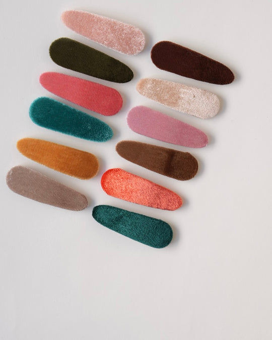 ベロアパッチンピン