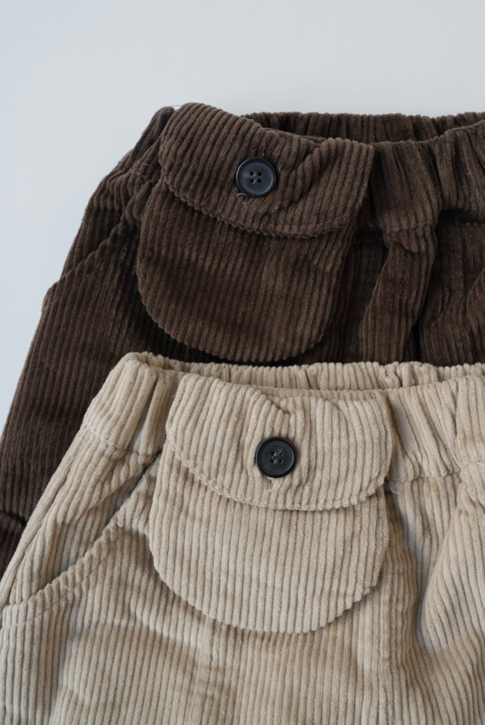 ウエストポケットコーデュロイパンツ