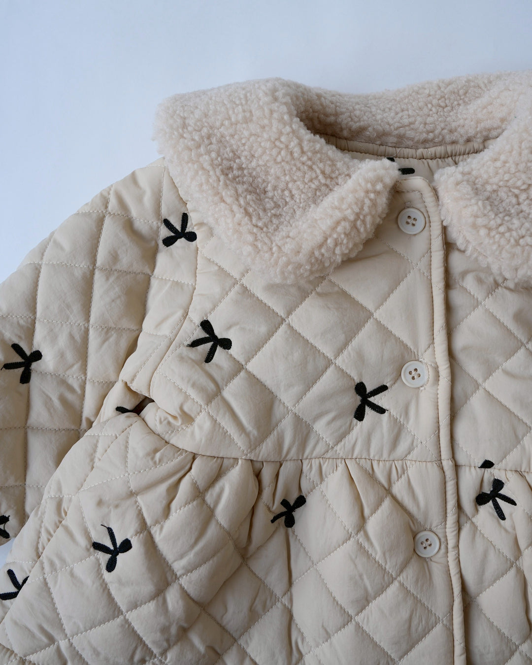 リボンキルティングジャケット