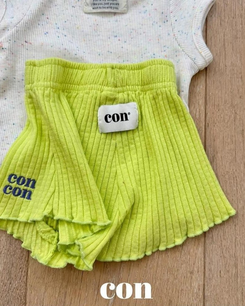 [con]ワンピックリブパンツ
