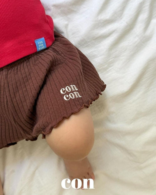 [con]ワンピックリブパンツ