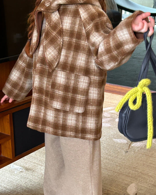 リバーシブルボウタイコート