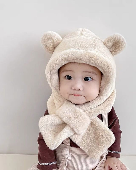 くまさんファーフーディー