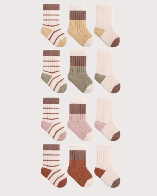 BABYふわふわソックス3足セット