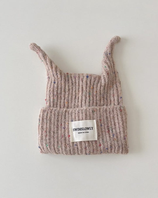 カラーネップミミビーニー