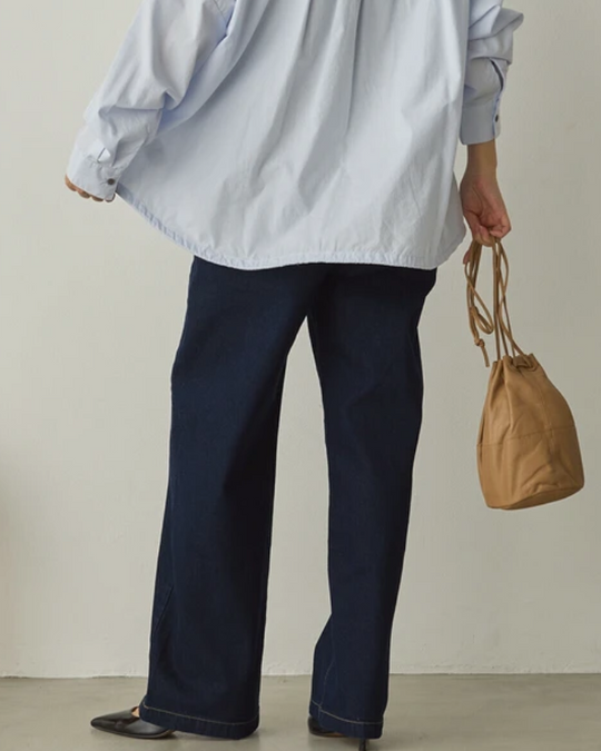 ハイウエストデニムパンツ