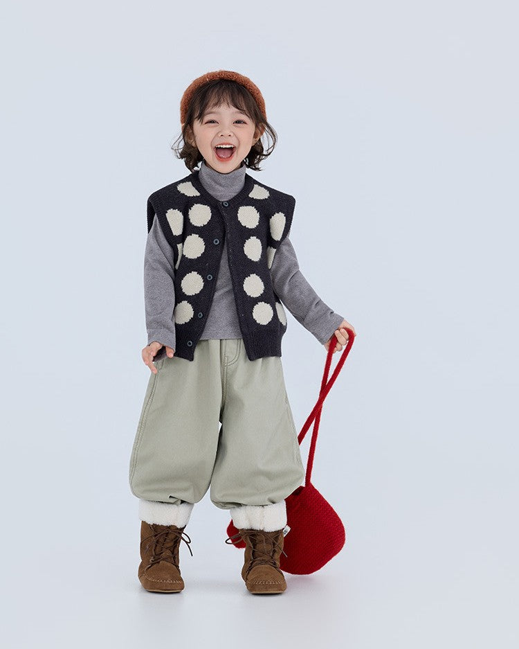 カーブ裏起毛パンツ