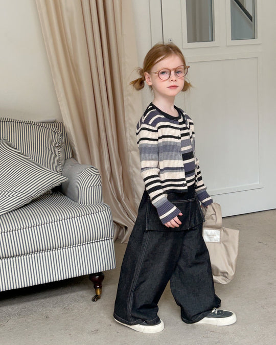 マルチボーダーニットアンサンブル