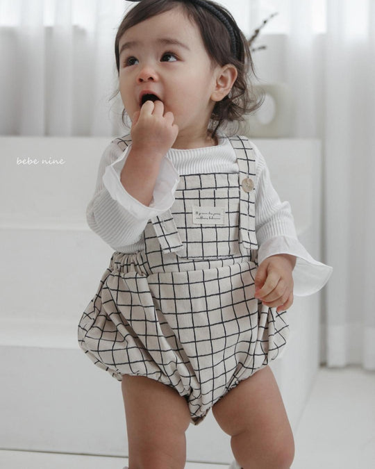 [bebenine]Jerry Suspender Suit