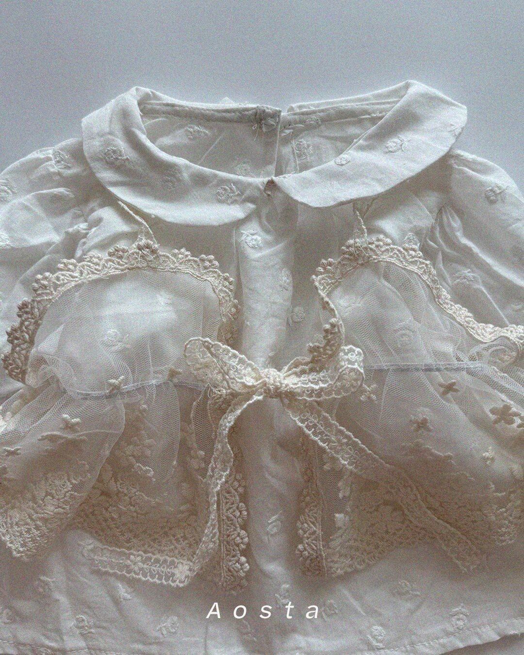 [aosta]lace open bustier