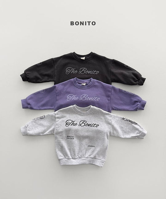 [BONITO] BONITOレタリングスウェット
