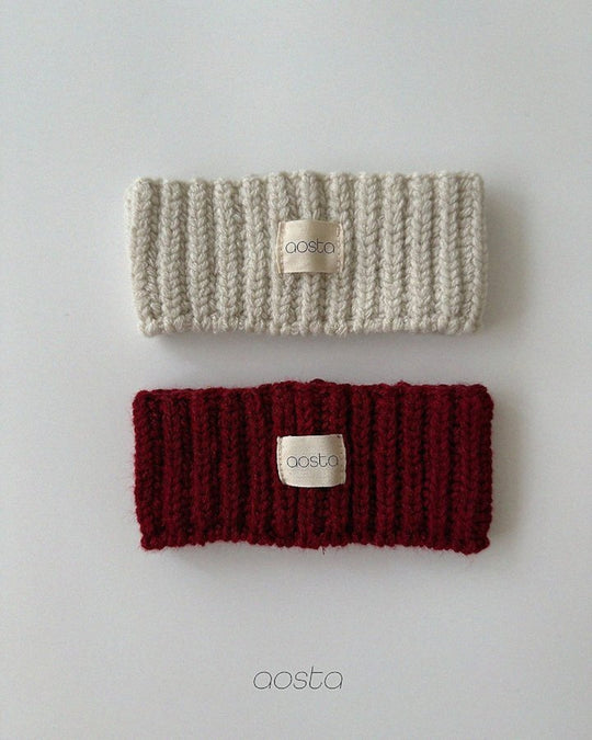 [AOSTA]Knit Cookie Headband