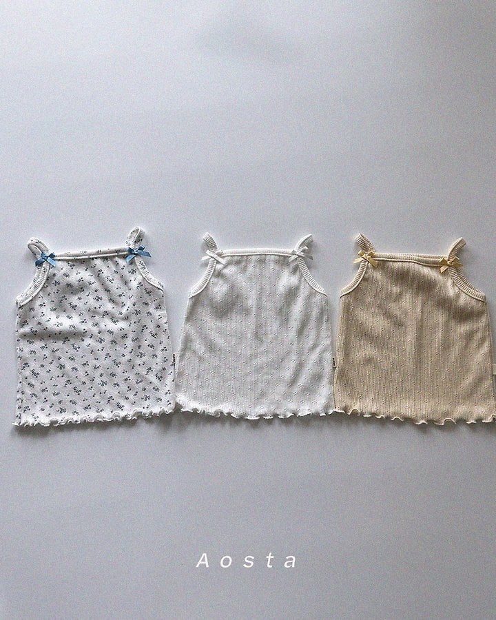 [aosta]camellia sleeveless