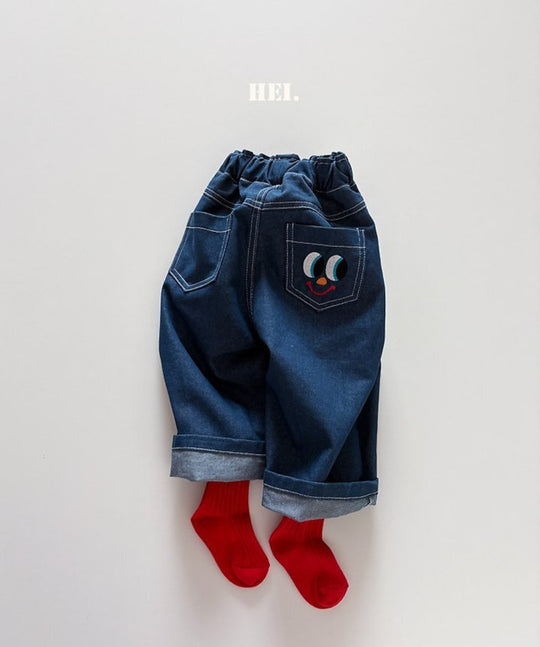 [Hei]カックンデニムPT