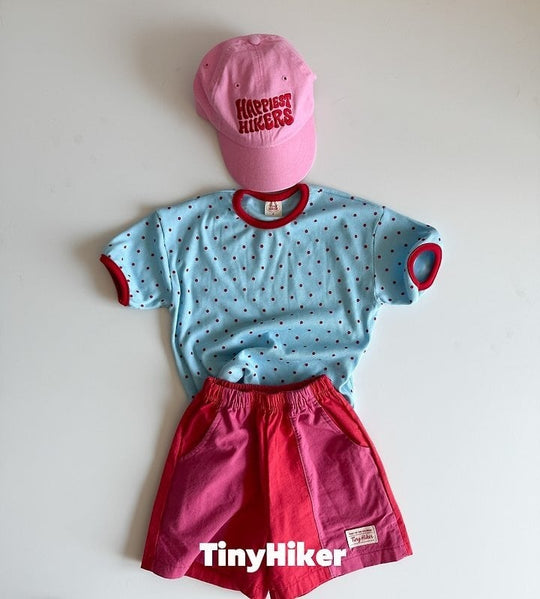 [TinyHiker]venice color block short pants