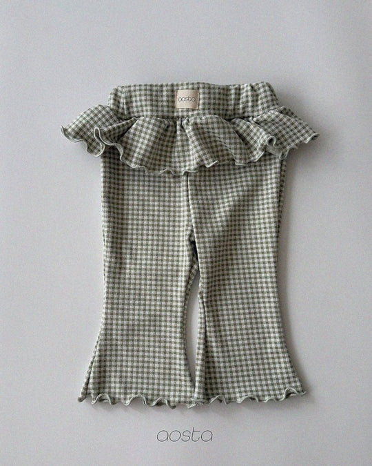 [AOSTA]Kiki Frill Pants