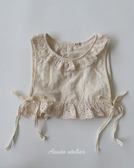 [AOSTA]Lace Olivia Vest