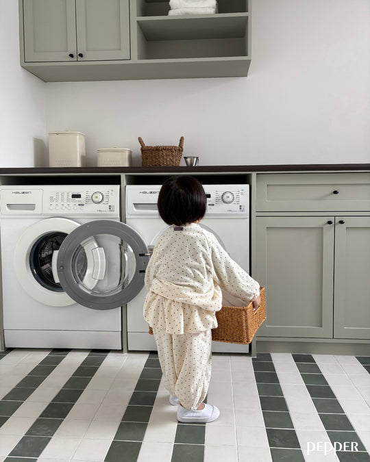 [pepper]dot terry cardigan