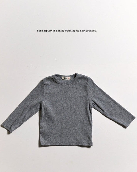 [NORMALPLAY]tencel rib T