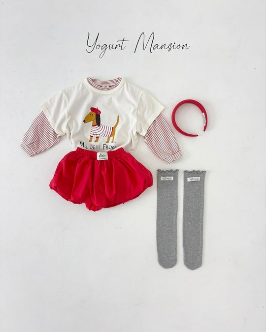 [yogurt mansion]balloon pants