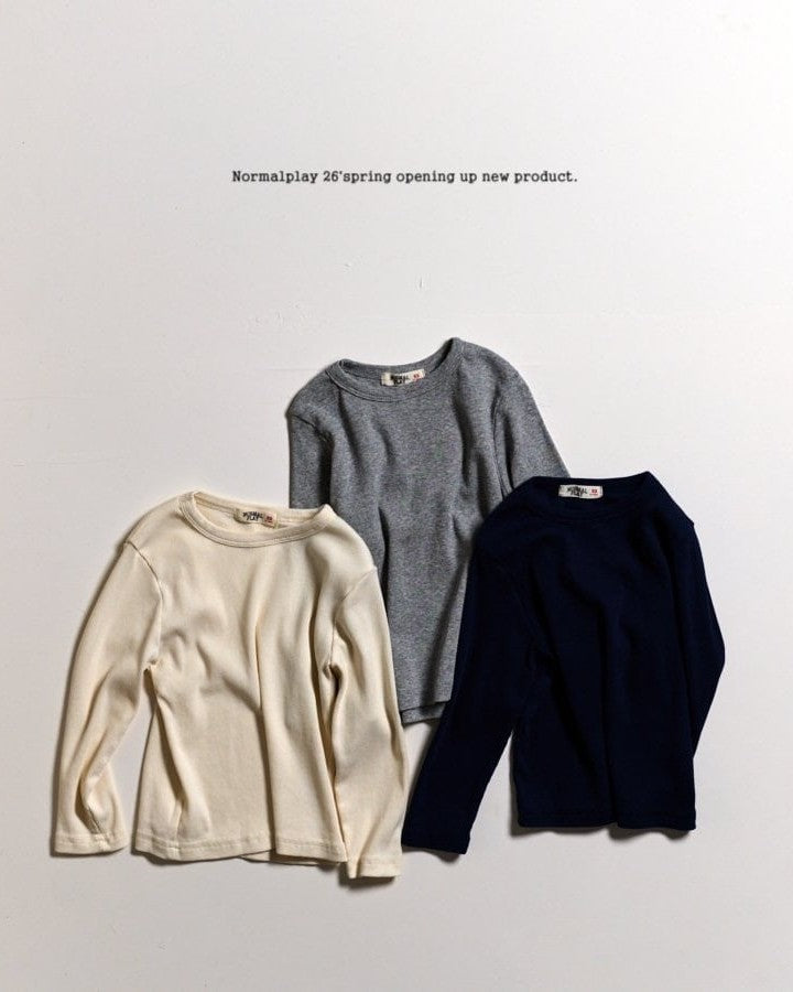 [NORMALPLAY]tencel rib T