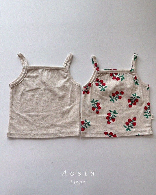 [aosta]linen string T