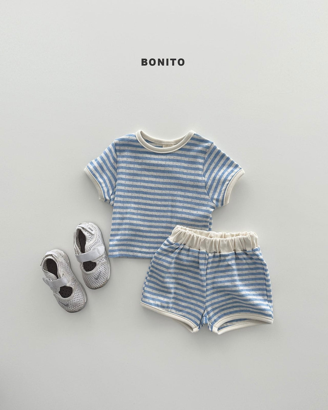 [BONITO]eyelet border SET UP