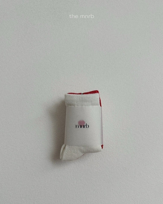 [minirobe]Heart Logo Socks 3Set