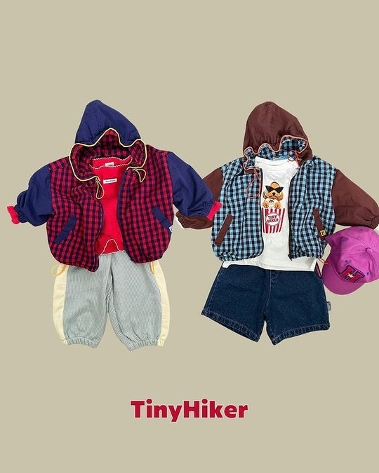 [TinyHiker]バディストライプジョガーPT