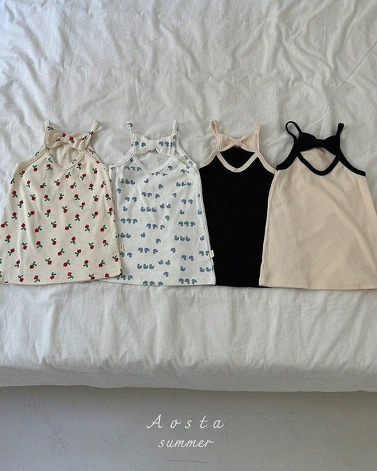 [aosta]lip ribbon dress