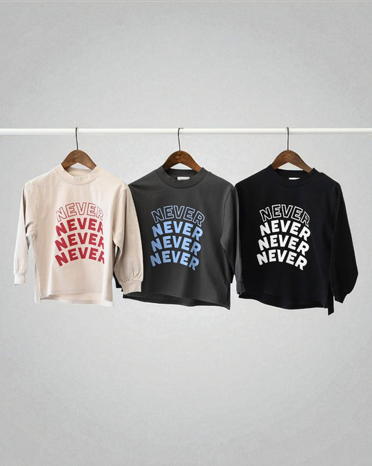 [undeny.]NEVER L/S Tシャツ715402