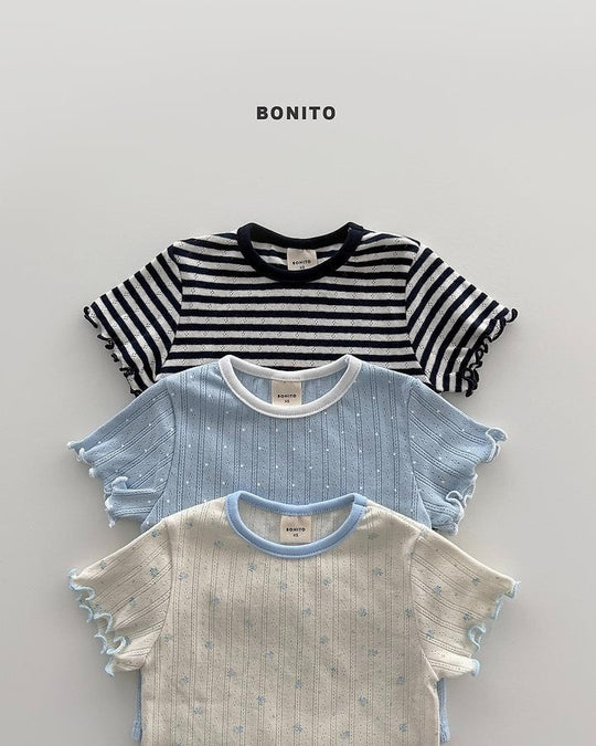 [BONITO]bloom eyelet T