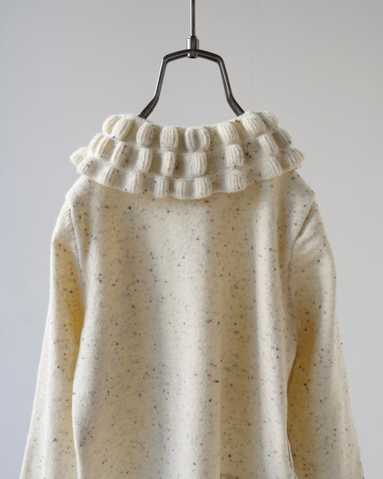 ぽこぽこカラーネップニット