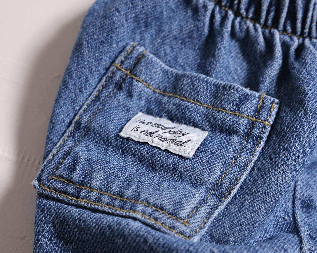 [NORMAL PLAY]round blue pants