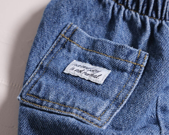 [NORMAL PLAY]round blue pants