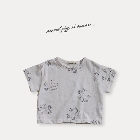 [NORMAL PLAY]pony short sleeve T