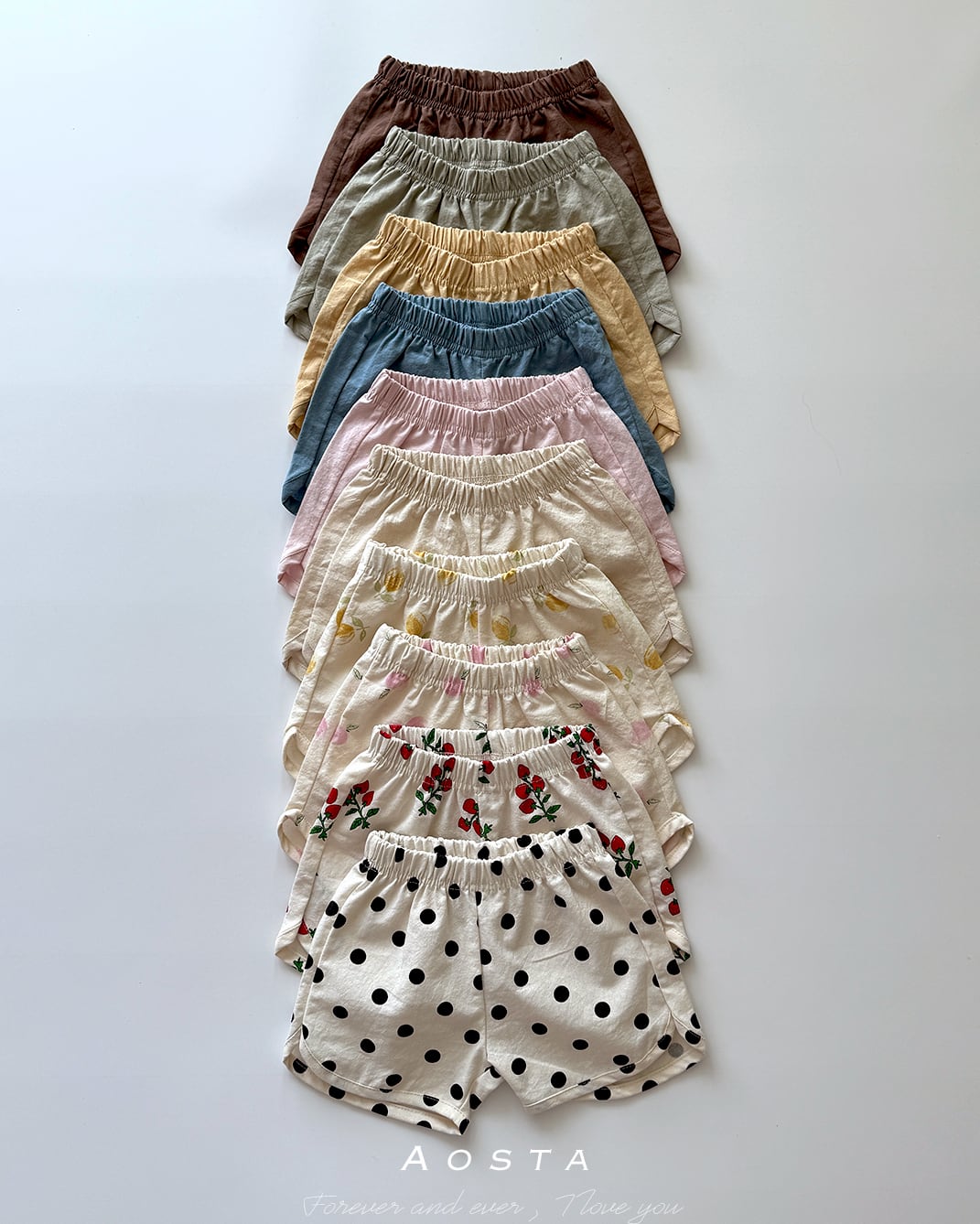 [aosta]summer short pants