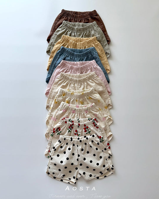 [aosta]summer short pants