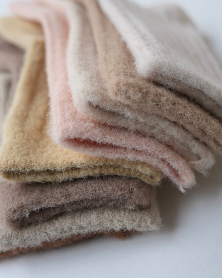 ふわもちベビーソックス2足セット