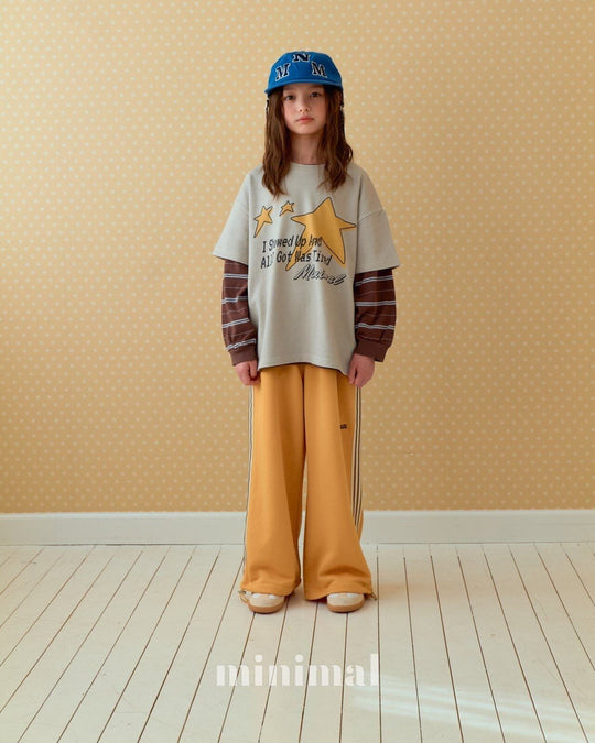 [MINIMAL]Needle track pants