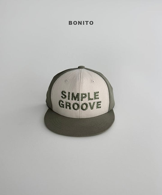 [BONITO]simple groove cap