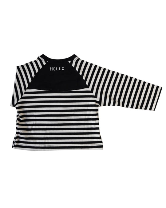 HELLOラグランボーダーTee.